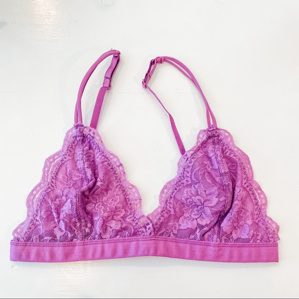 ❤︎  Purple Lacey Bralette  ❤︎
